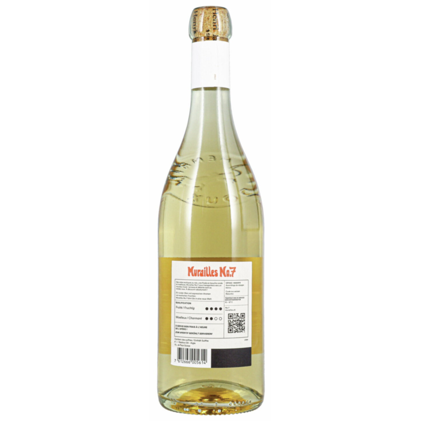 Murailles VdP No 7 Mi-doux H. Badoux -70cl