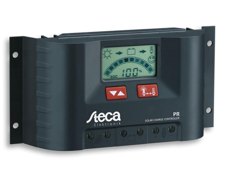 Steca Solarladeregler PR 3030 Für eine professionelle Batterieladestrategie und Lastüberwachung