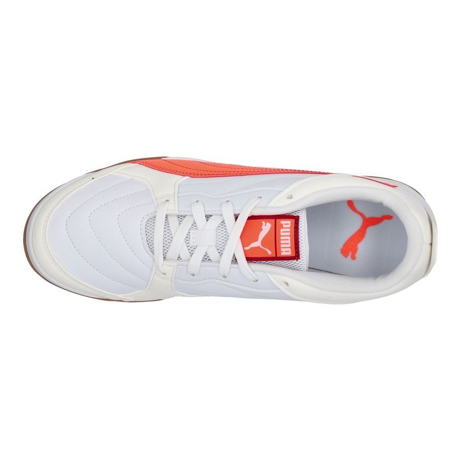 PUMA Pressing IV IT - Blanc/Glowing Red/Noir