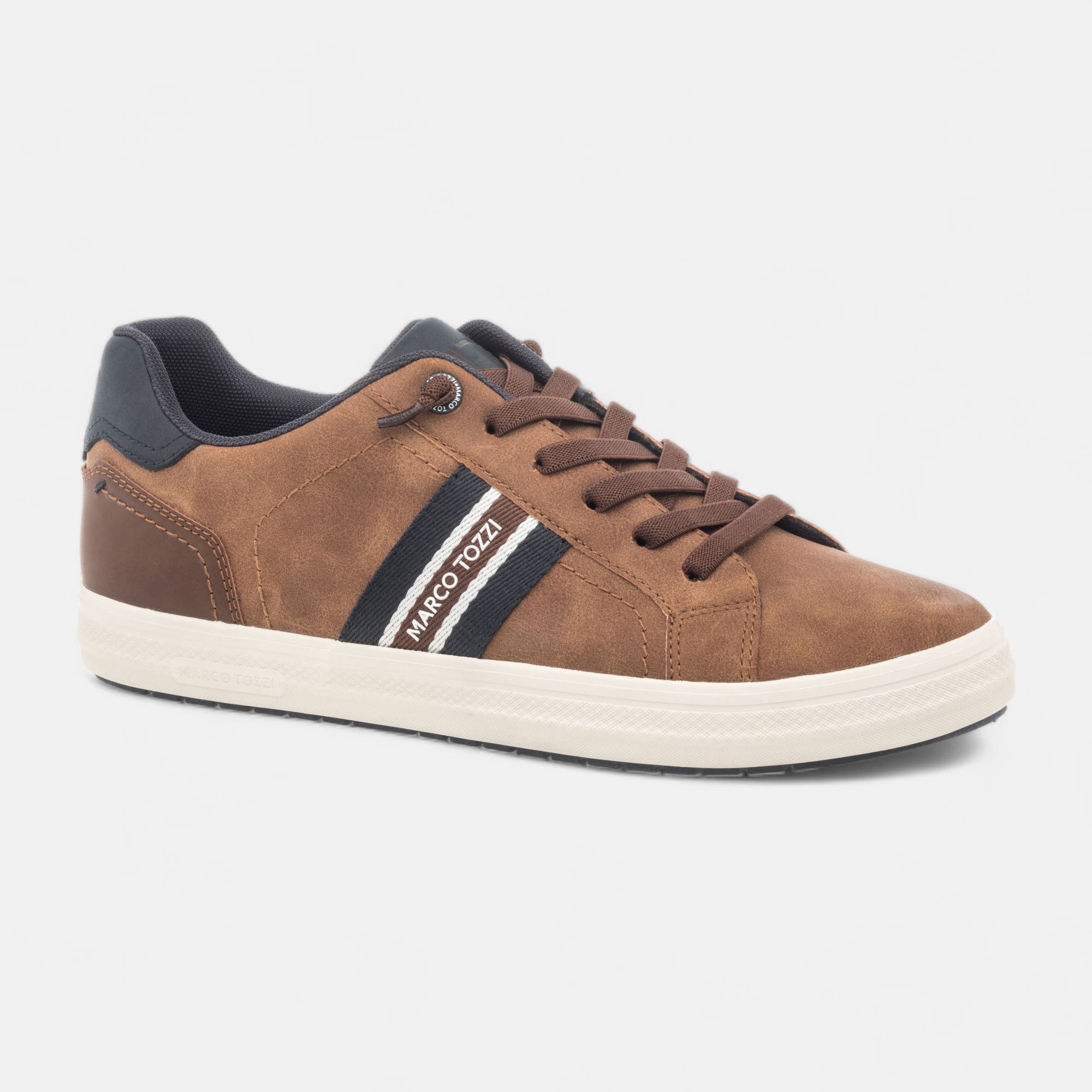 Baskets basses Homme cognac