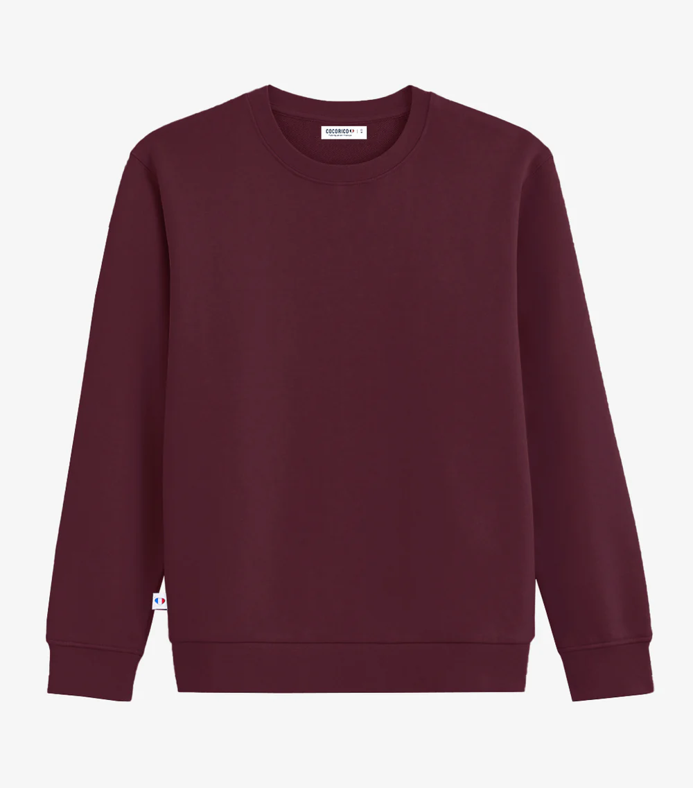 Sweat Homme Bordeaux - Intemporel