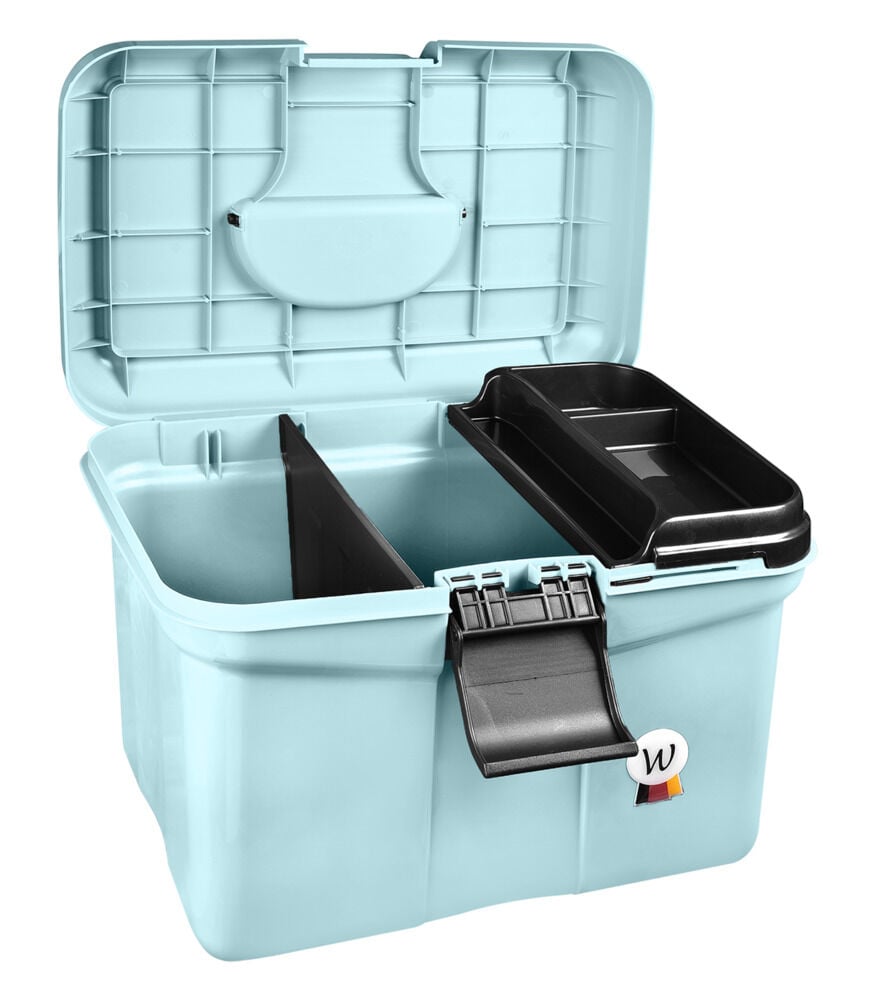 Waldhausen Eco Grooming - Poetskisten Paard - Turquoise - 28x37x24 cm