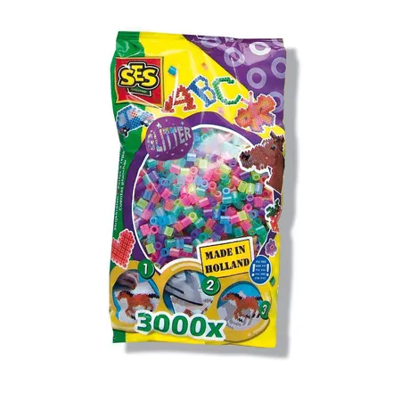 SES 3000 Bügelperlen / Glitzer