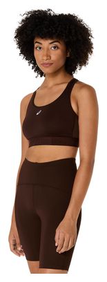 Brassière Asics Road Compression Marron Femme