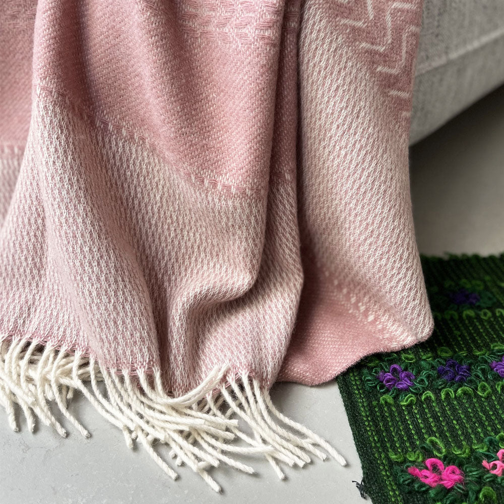Malagoon Uptown Wool Plaid - Pink