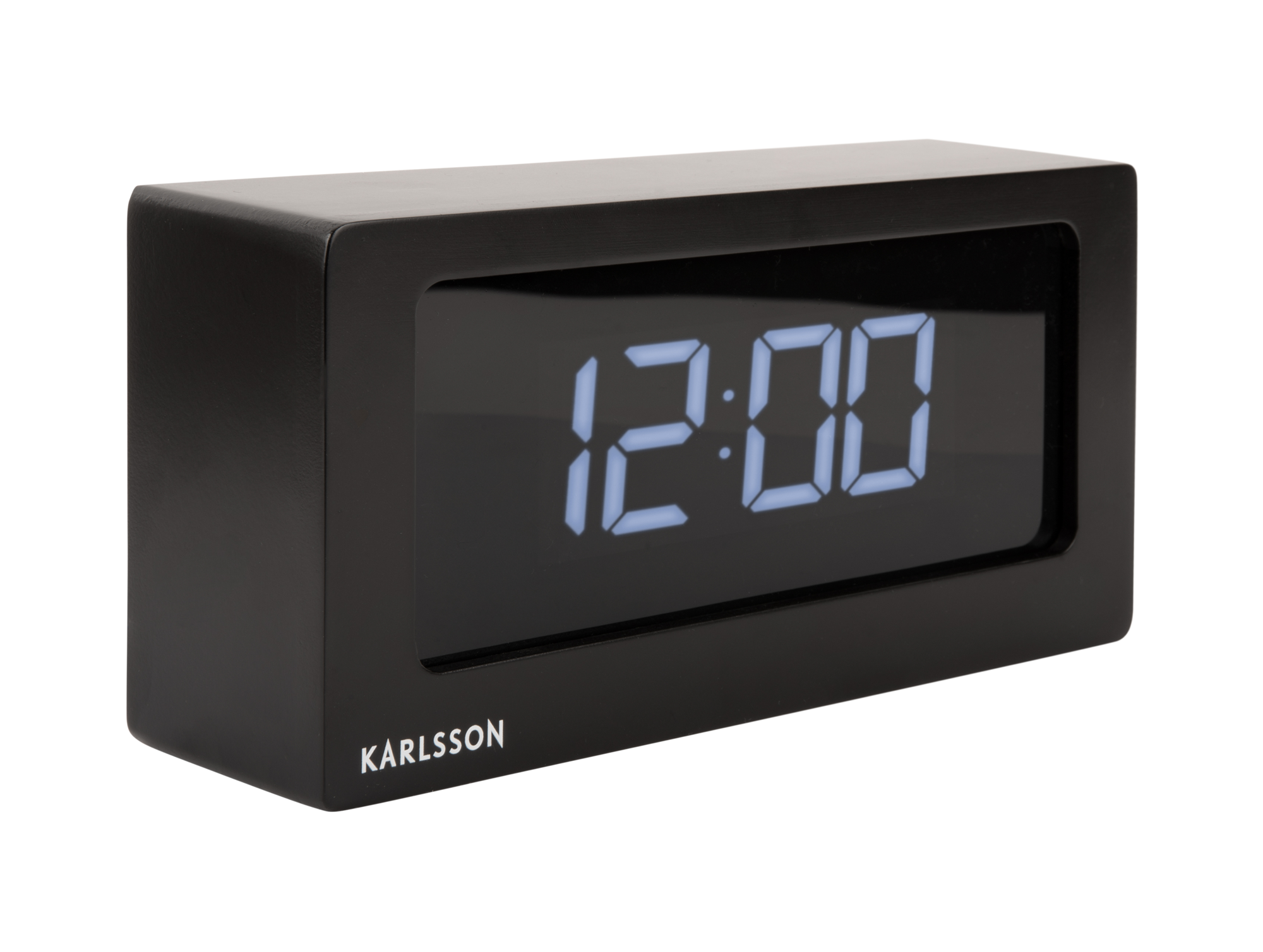 Alarm clock Boxed LED black