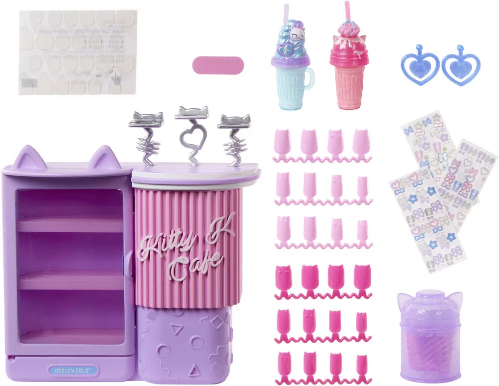LOL SURPRISE -  OMG SWEET NAILS™ - POUPEE MANNEQUIN KITTY K CAFE 24cm