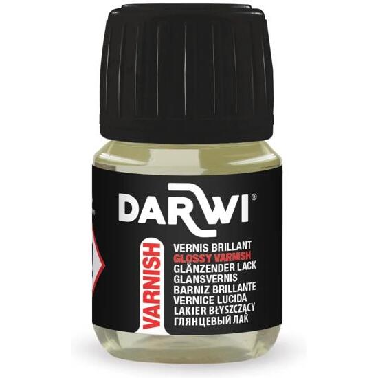 DARWI Flacon de 30 ml Vernis à Alcool finition Brillante