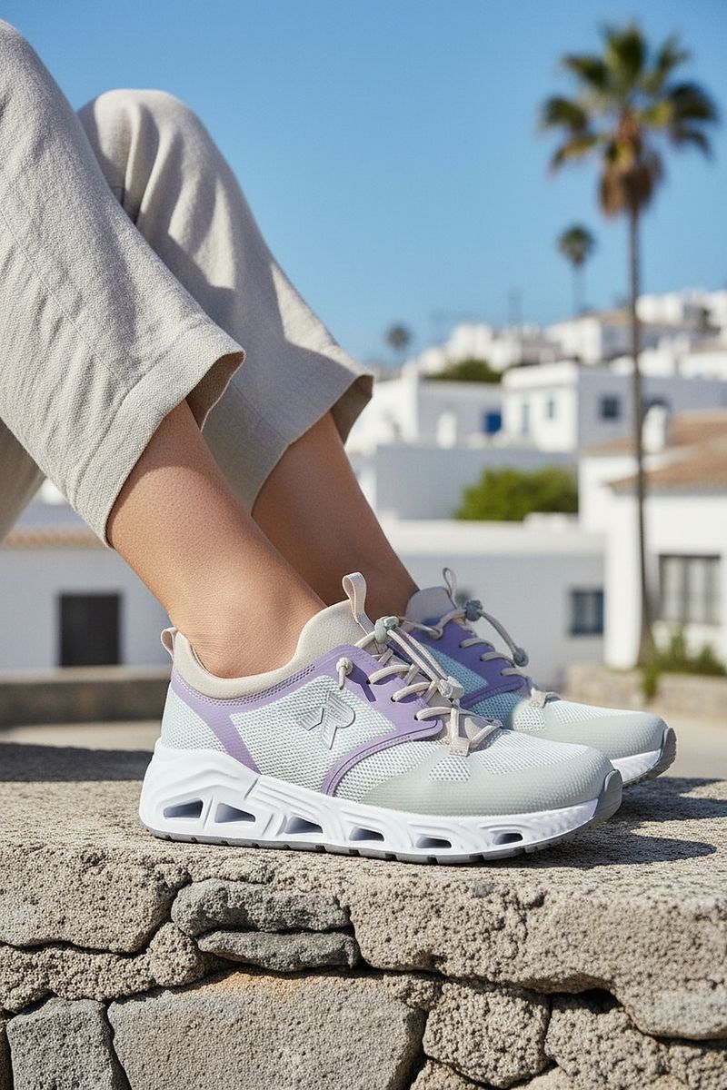 Rieker Sport Sneakers Groen Dames