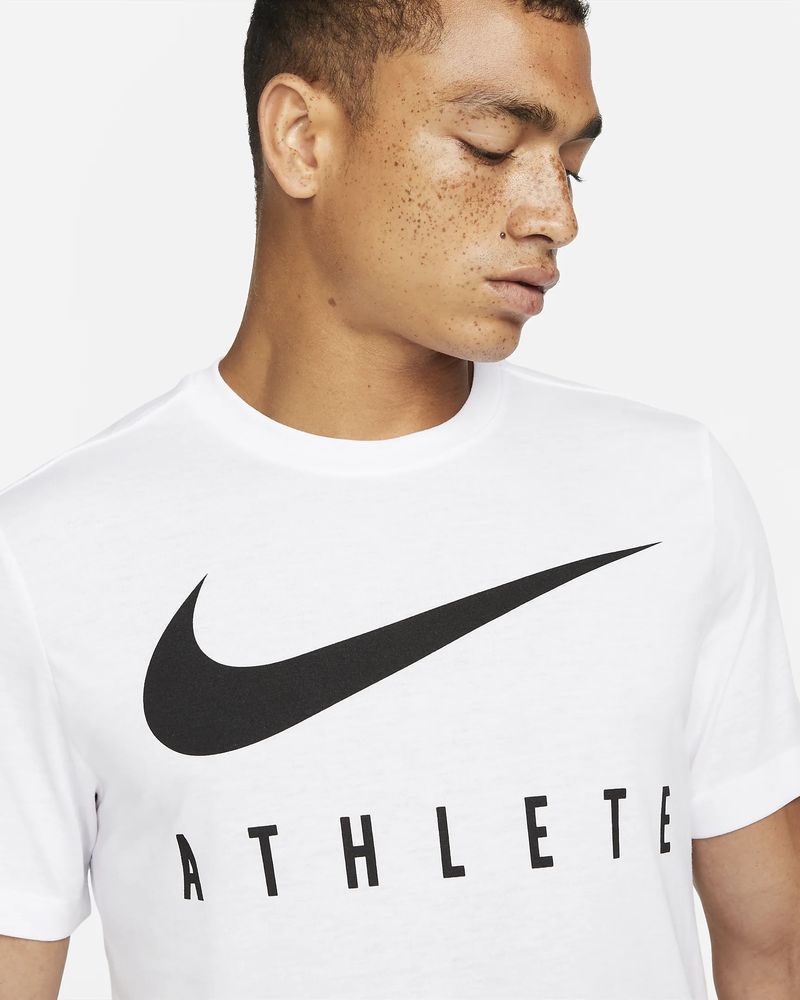 T-shirt de training Nike Dri-FIT Blanc pour homme