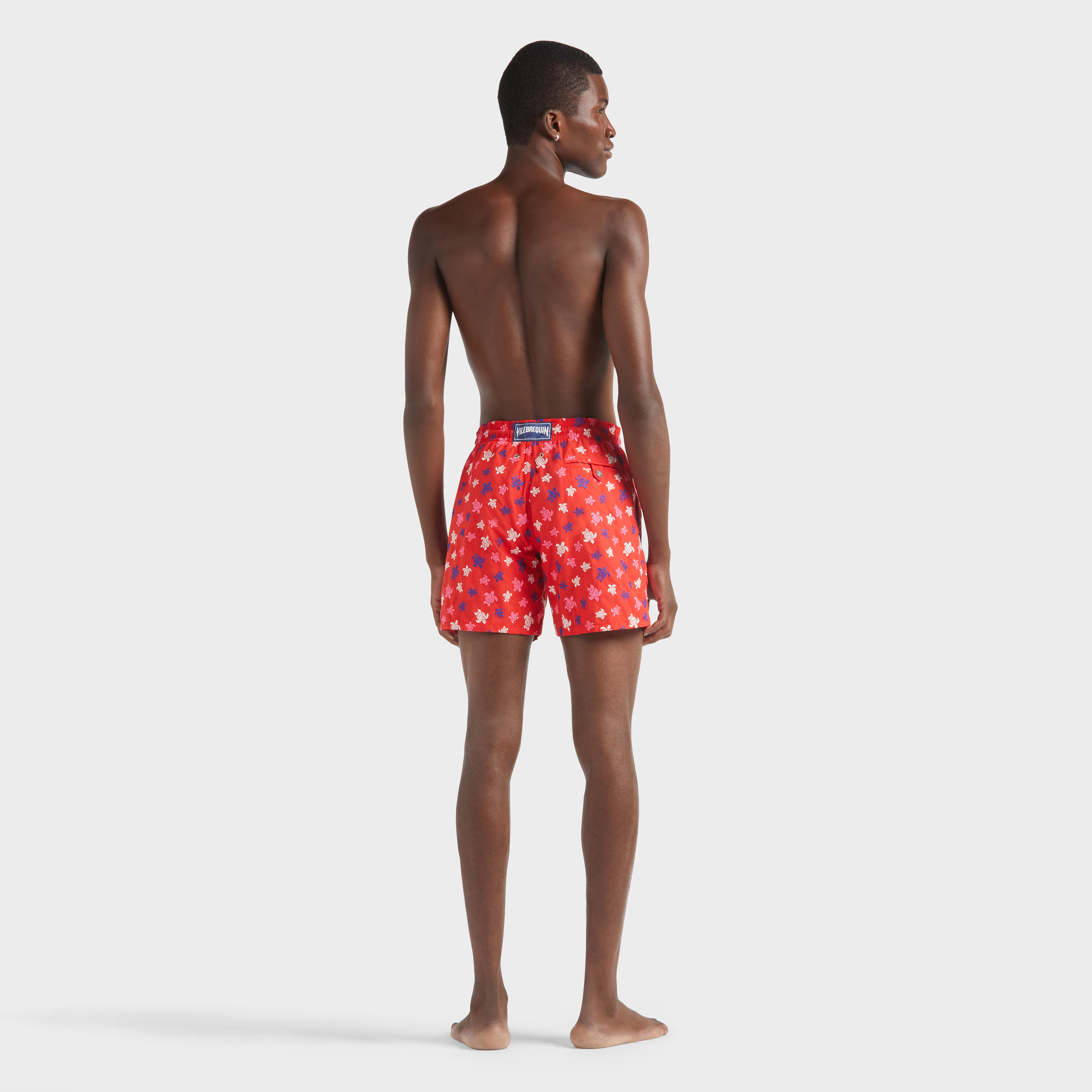 Maillot de bain homme brodé Ronde des Tortues