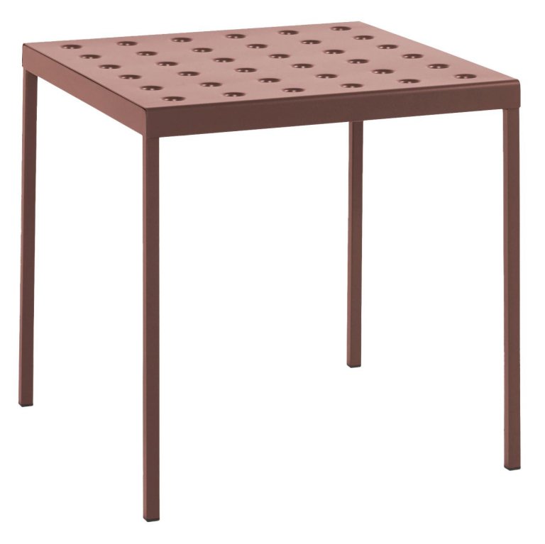 Hay Balcony tuintafel 75x76 iron red