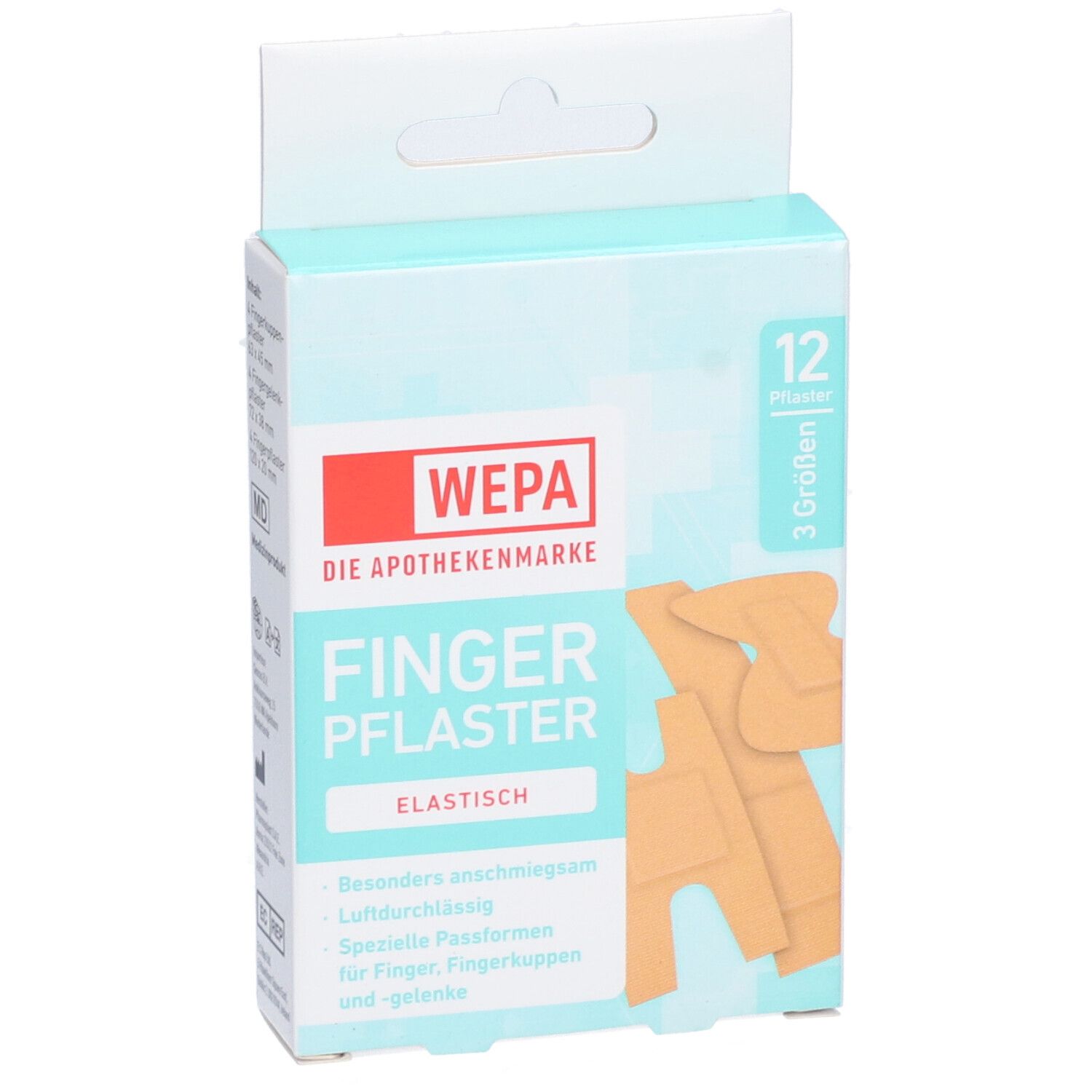 WEPA Fingerpflaster Mix 3 Größen