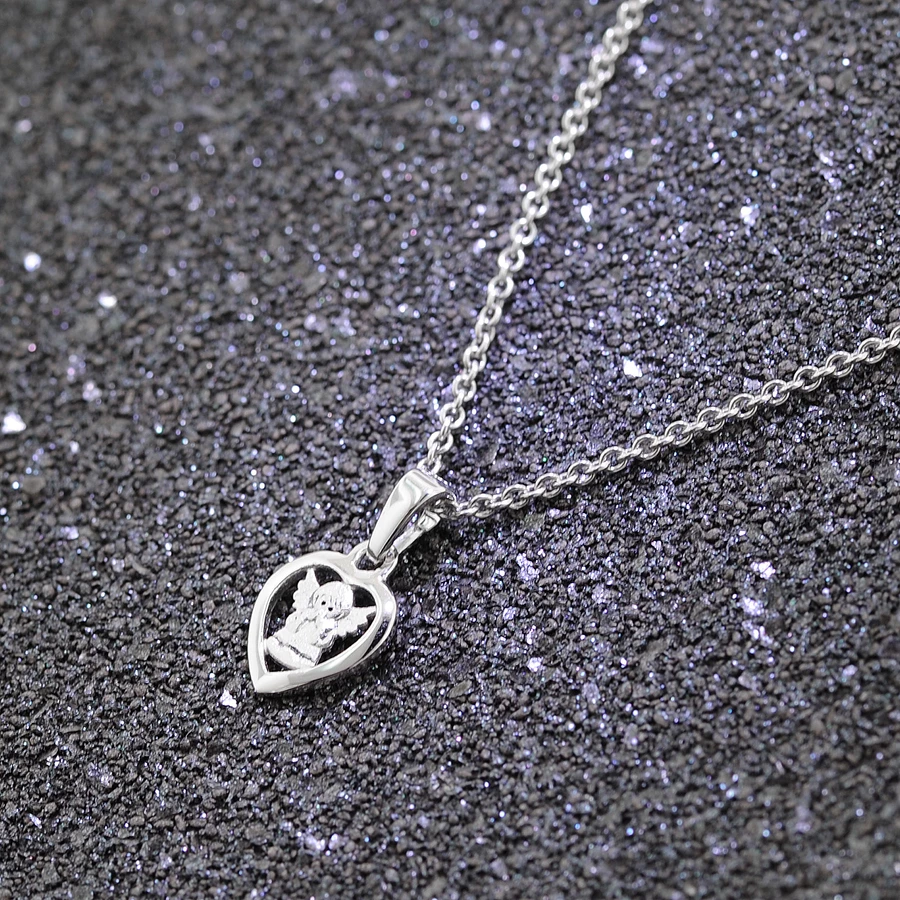 trendor Kinder-Halskette mit Anhänger Silber 925 silver