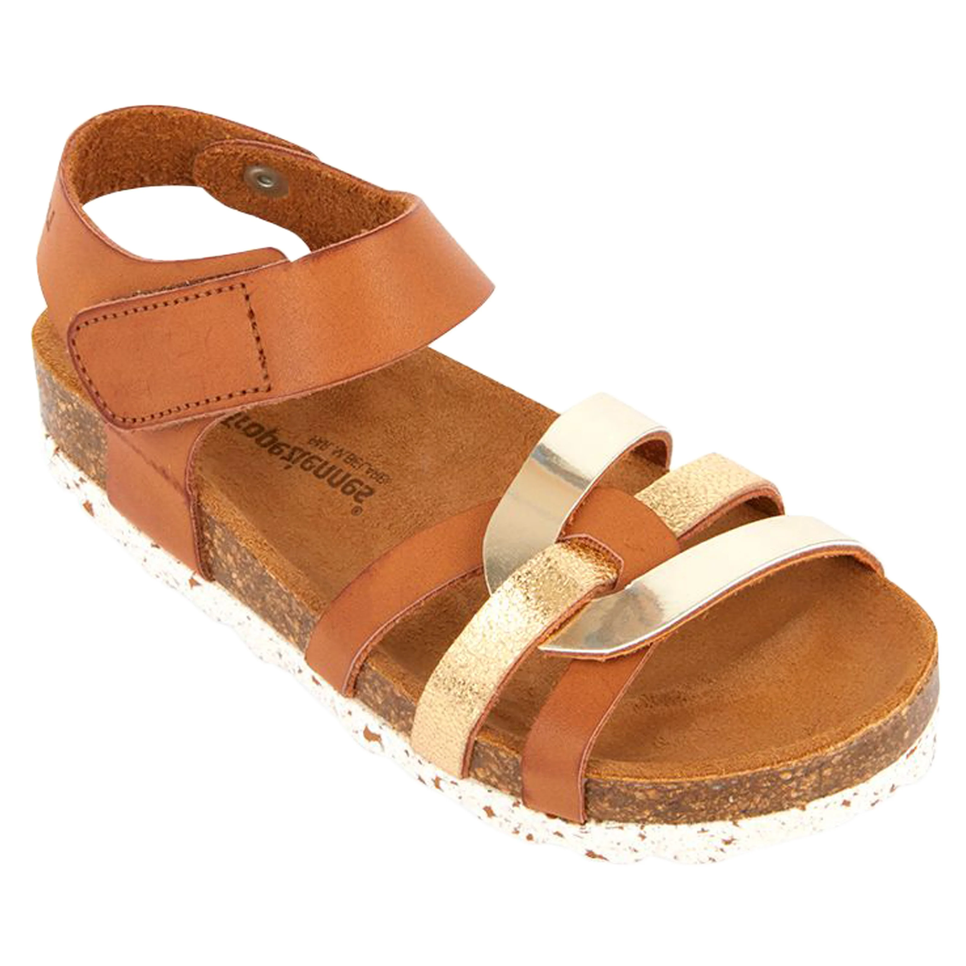 Sandales cuir enfantzana | Marron