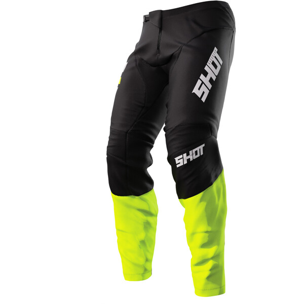 Shot - Pantalon Devo Reflex Noir / Jaune fluo