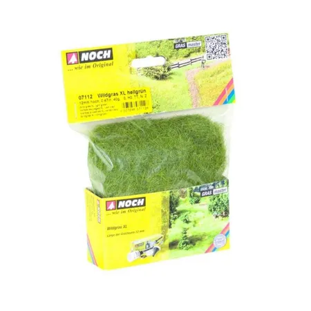 NOCH Wildgras XL hellgrün, 12mm, 40g