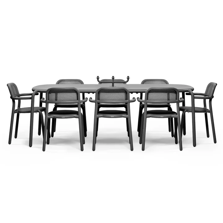 Fatboy - Toní Tablo Tisch, 220 x 99 cm, anthrazit
