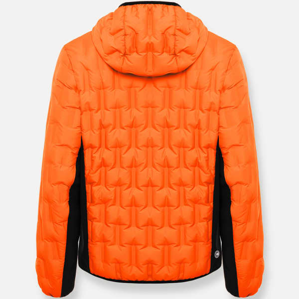 Doudoune ski COLMAR MEN DOWN JACKET MARS ORANGE-BLACK