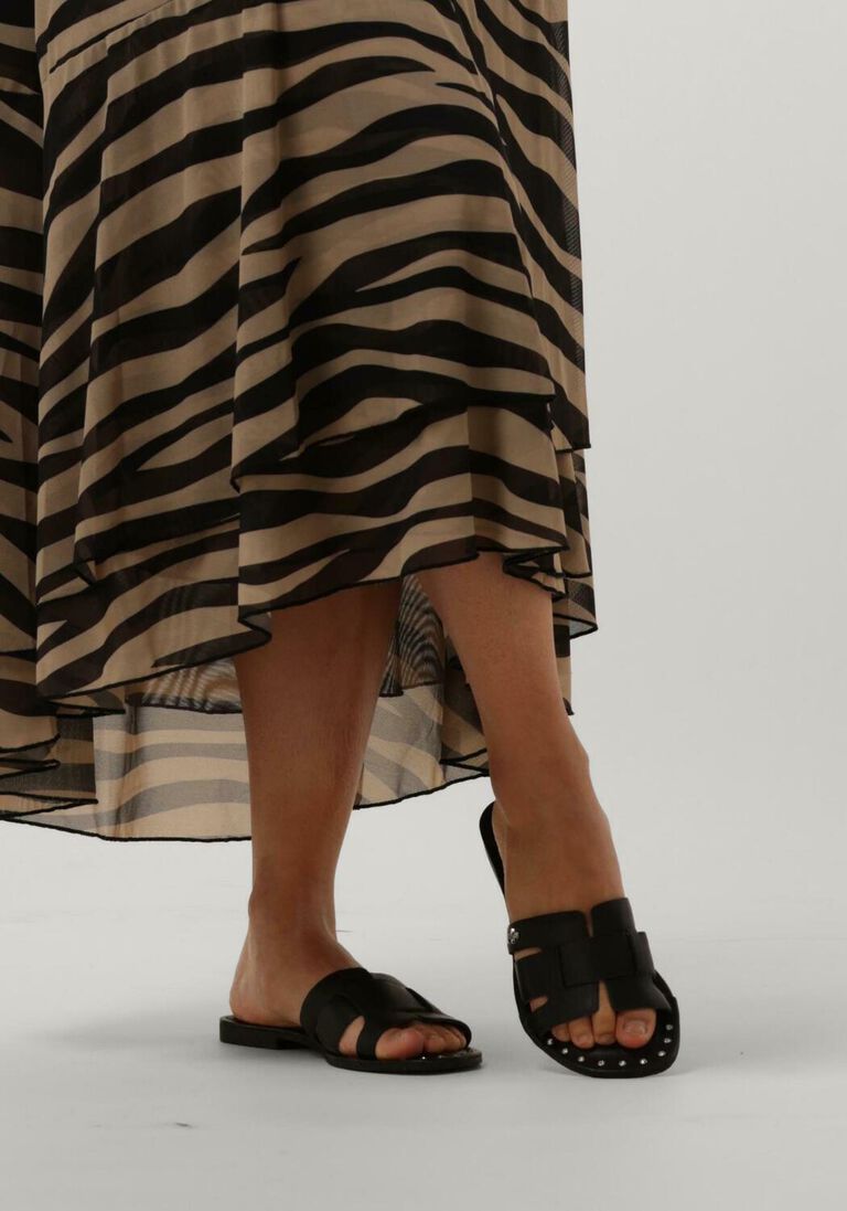 MEXX zwarte mexx slippers lisa