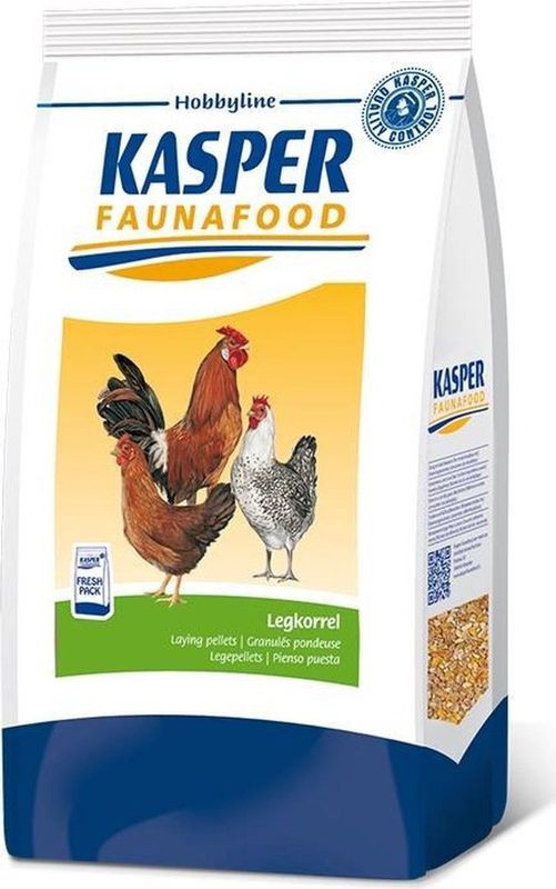 Kasper Faunafood Legkorrel - Kippenvoer - 3 mm - 20 kg