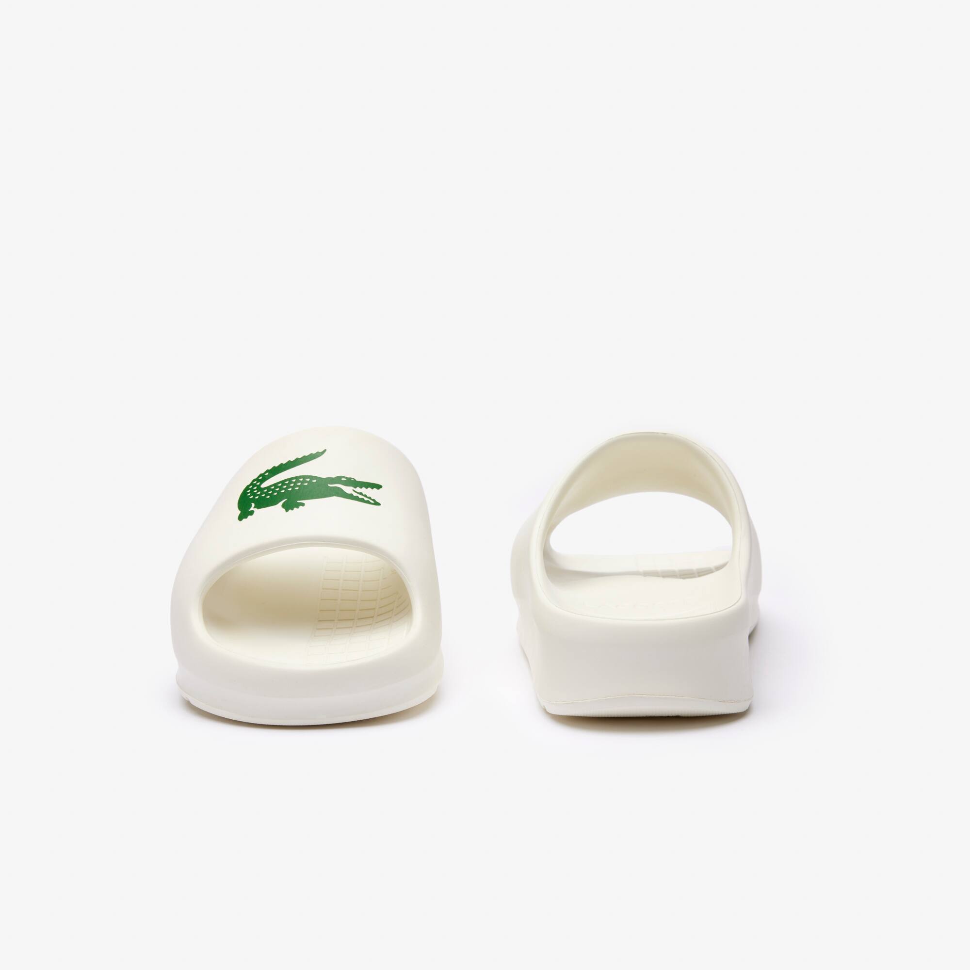 Claquettes Serve Slide 2.0 femme Claquettes & Sandales - Blanc - Lacoste - Femme