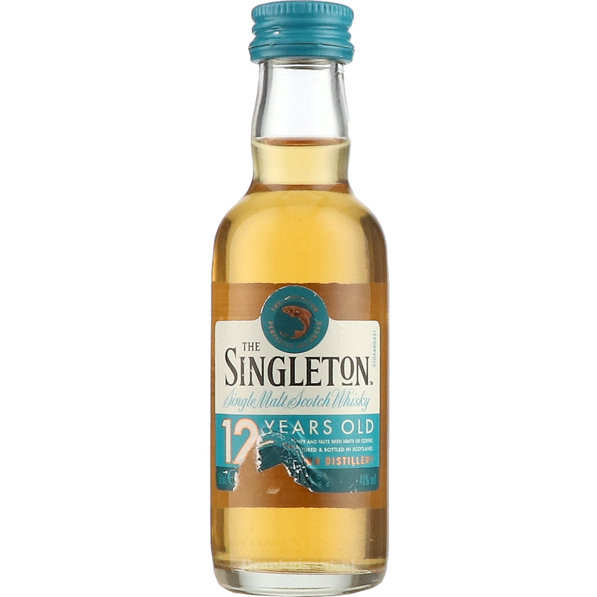 Singleton of Dufftown 12 Year Mini Op=Op (Schade Etiket) 5 cl