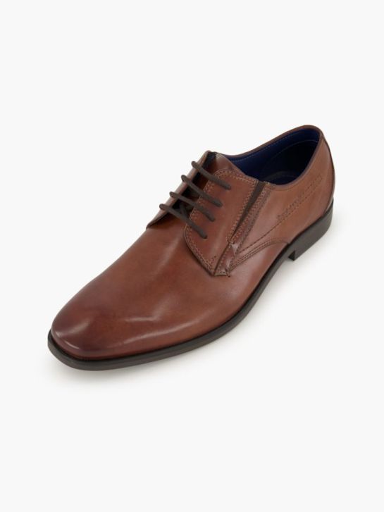 bugatti Businessschuh Cognac