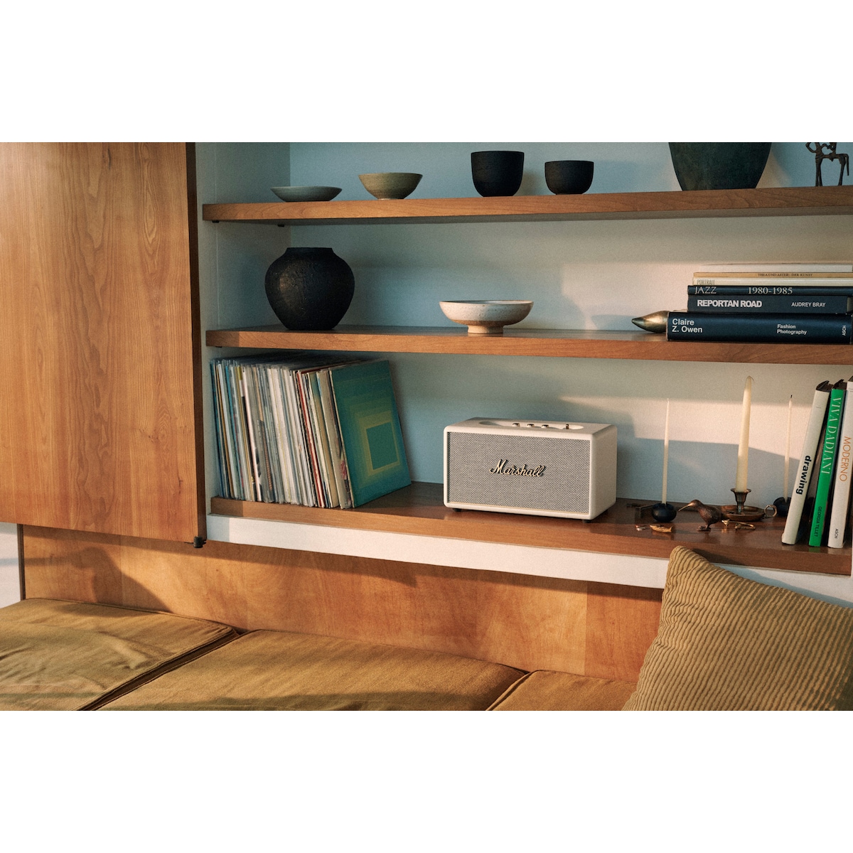 Marshall Stanmore III Bluetooth høyttaler (krem)