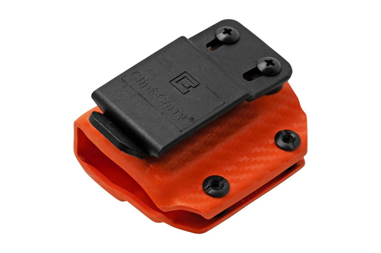 Clip And Carry Kydex Sheath Leatherman Raptor Response, Carbon Fiber Orange LRAPT-RESP-CF-ORNG riemholster