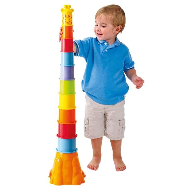 Besttoy - Stapelbecher Giraffe