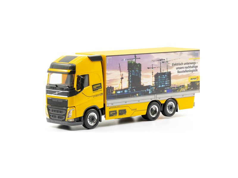 ACE LKW Volvo FH Gl. XL Elektro-LKW 1:87 Massstabsgetreues Modell des Elektro-Lastwagens der Schweizer Post