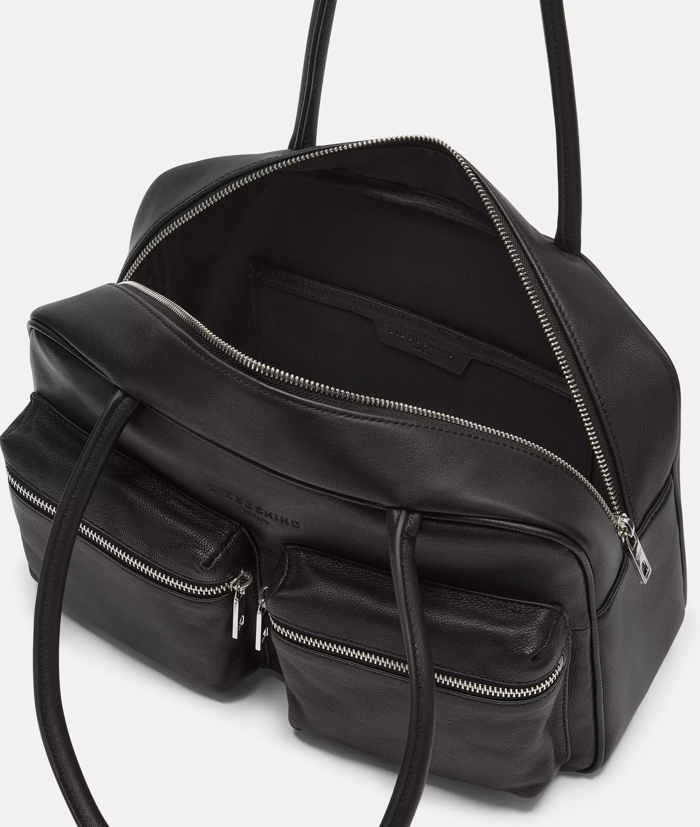 Jil Satchel M Medium-sized goat leather bag
