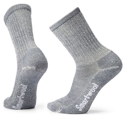 Chaussettes de Randonnée SmartWool Classic Light Cushion Crew Gris