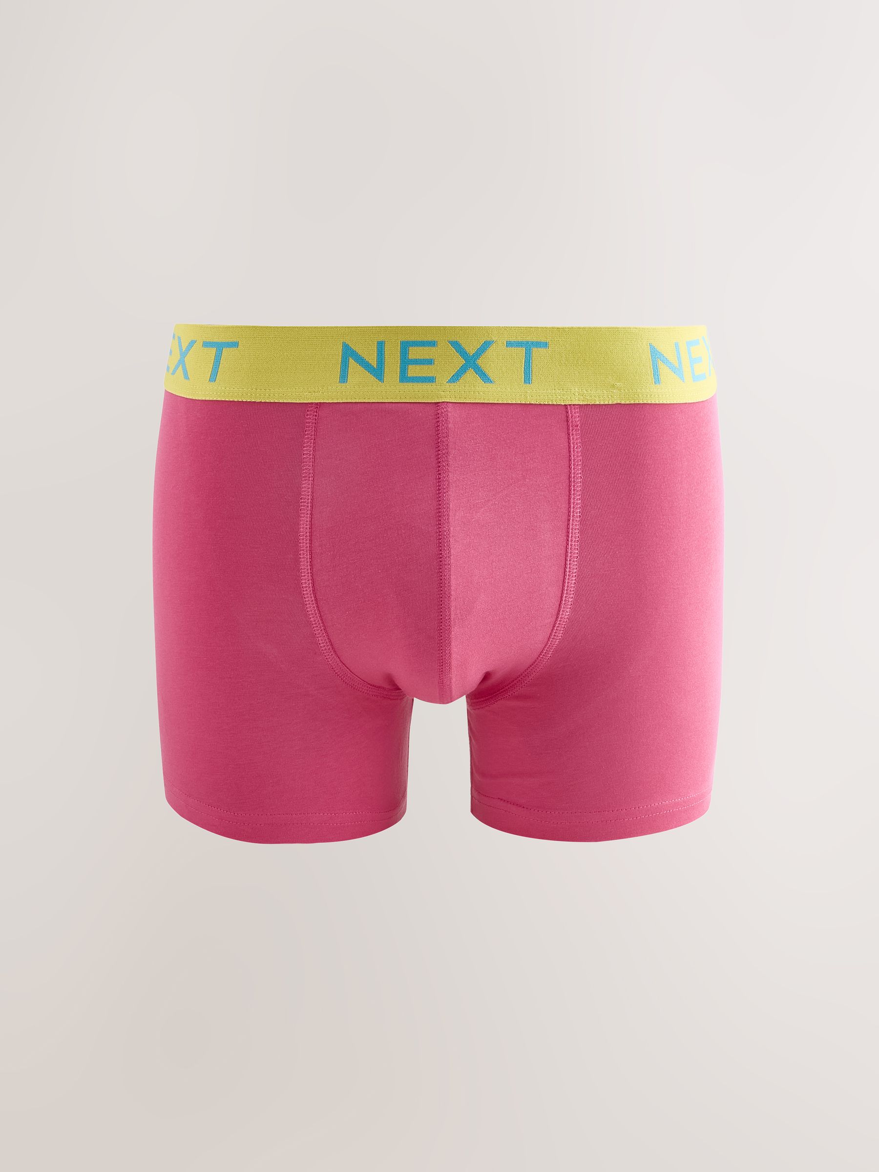 Marineblauw fel Paarse/ Oranje taillebanden - Katoenrijke trunk boxershorts verpakking van 10