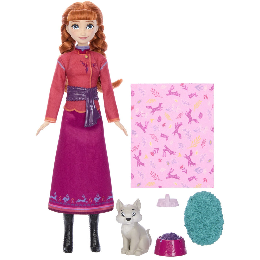 Køb Disney Frozen Anna Og Baby Ulv