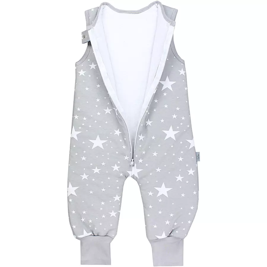 TupTam Baby  Winter Schlafsack mit Beinen 2,5 Tog weiß Modell 1