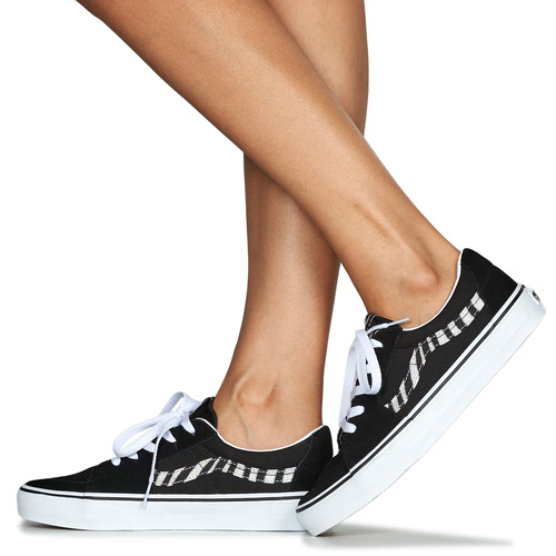 Vans - SK8-LOW - Noir / Beige