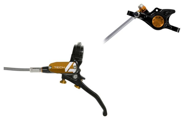 Frein Avant Hope Tech4 X2 Noir / Bronze Durite Aviation