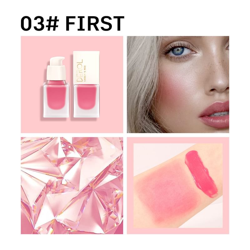 DEROL - Love Me Zijdezachte Vloeibare Blush - #01-#03