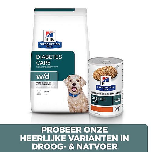 Hill's Prescription Diet WD Digestive/Weight/Diabetes Management Hondenvoer Kip