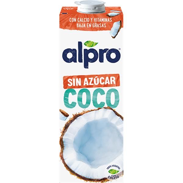 Alpro Bebida Coco Sem Açúcar 1L