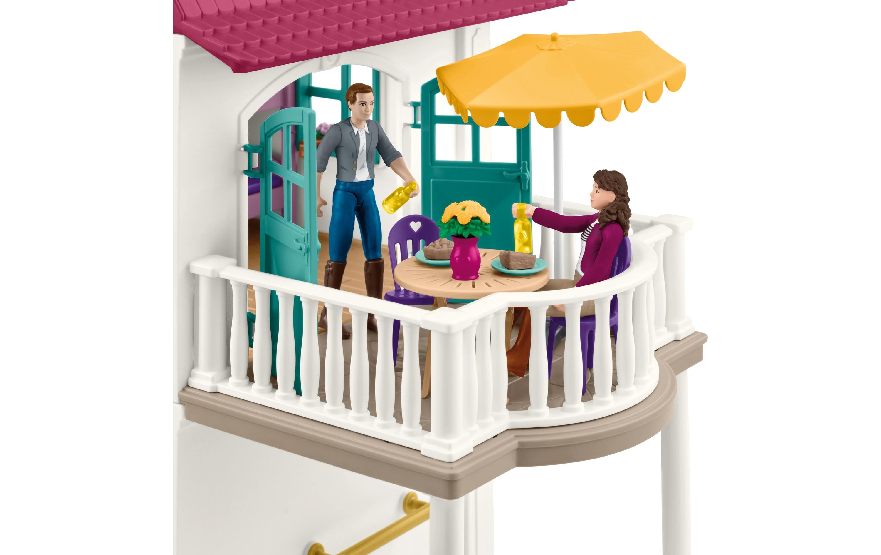 Spielfigurenset Horse Club Lakeside Pferdehof<br>Playset fördert kreatives Spielen
