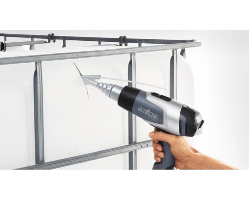 Steinel HG 2320 E heteluchtföhn, professioneel heteluchtpistool met LCD-scherm