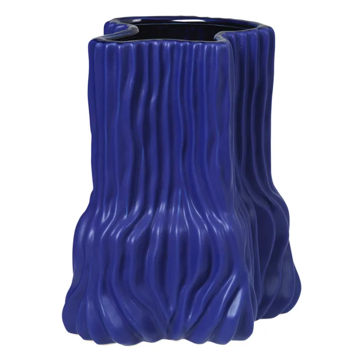 Broste Copenhagen Vase Magny en grès  | Bleu