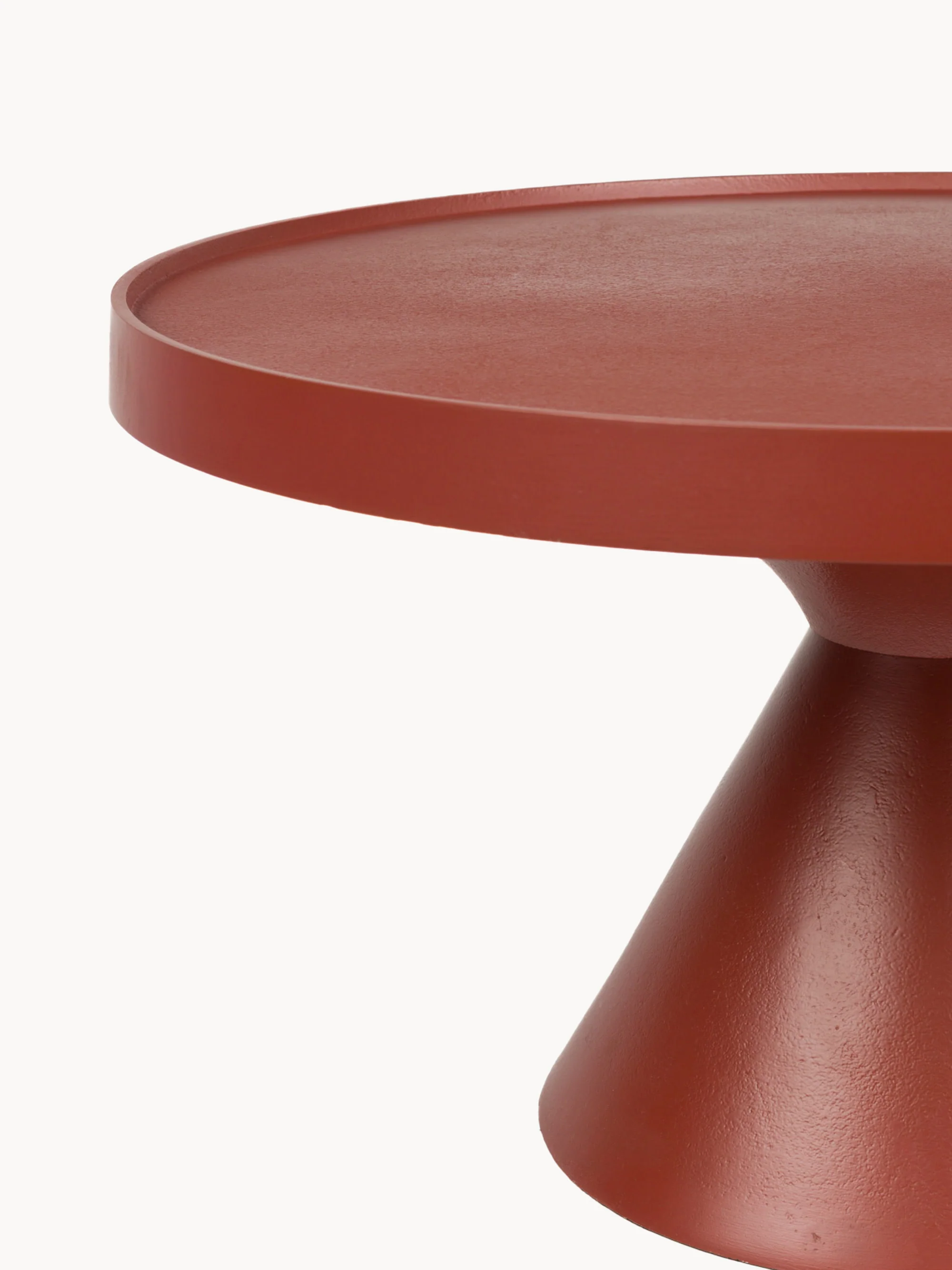 Ronde metalen salontafel Floss