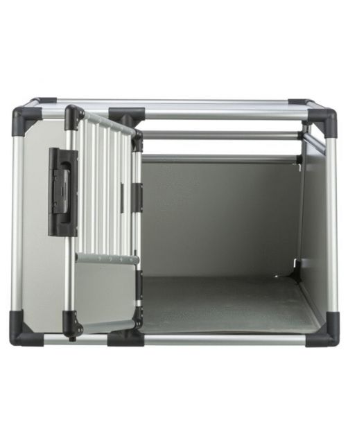 Trixie Vervoersbox Auto Lichtgrijs - Autohondenbench
