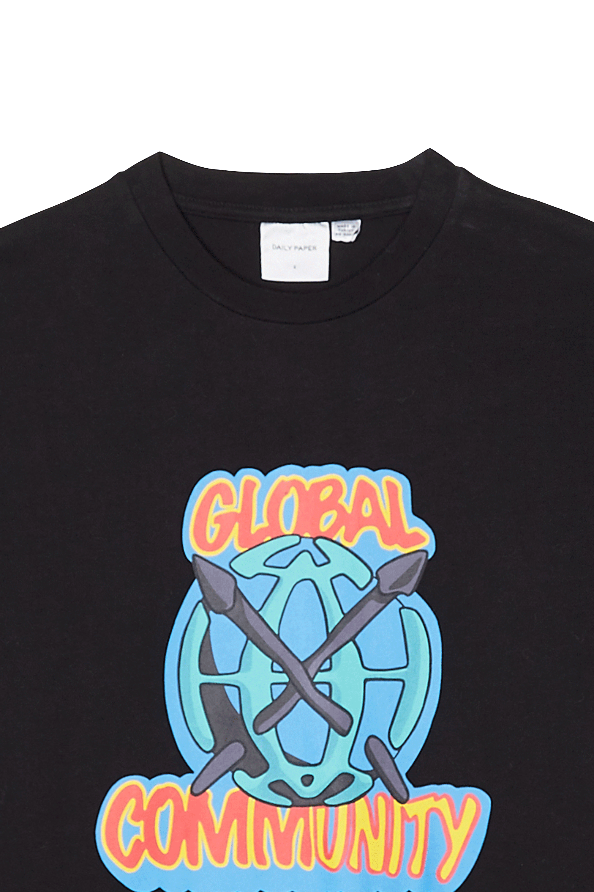 Daily Paper T-shirt HOBAL Noir