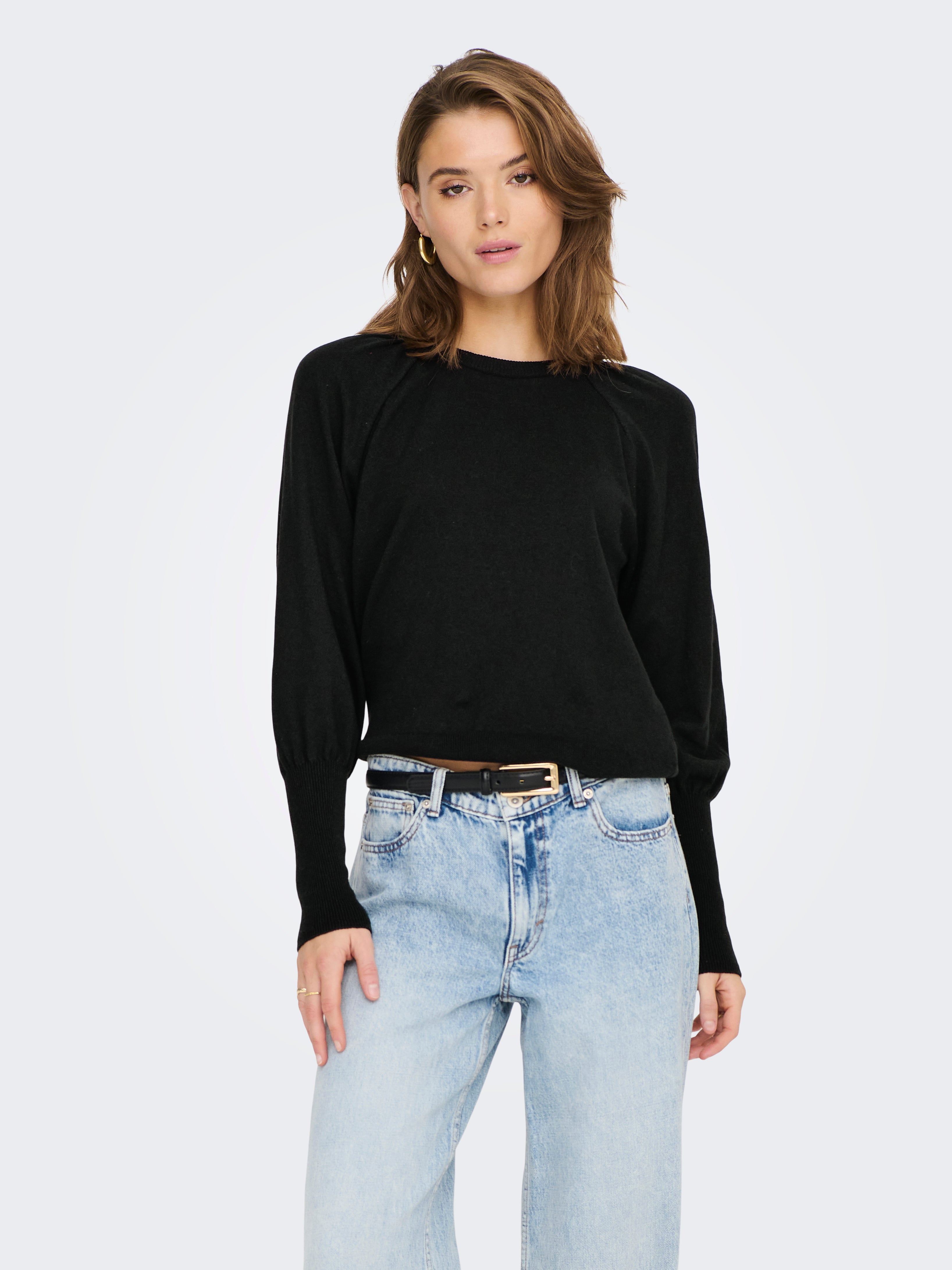 ONLASTA Strickpullover Black