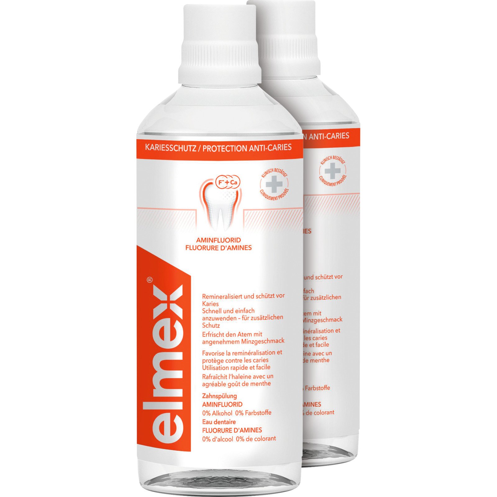 Elmex Zahnspülung Kariesschutz 2 x 400 ml